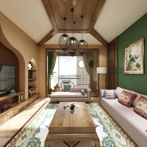 Căn hộ phong cách Ấn Độ