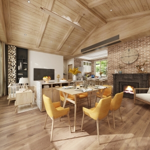 Nhà biệt thự gỗ