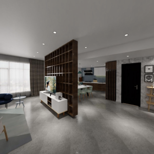 Trệt - Phòng khách