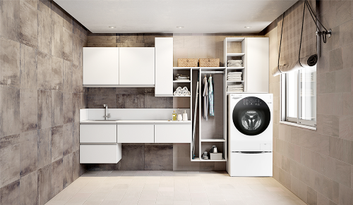 LG TWINWash có thiết kế nhỏ gọn.